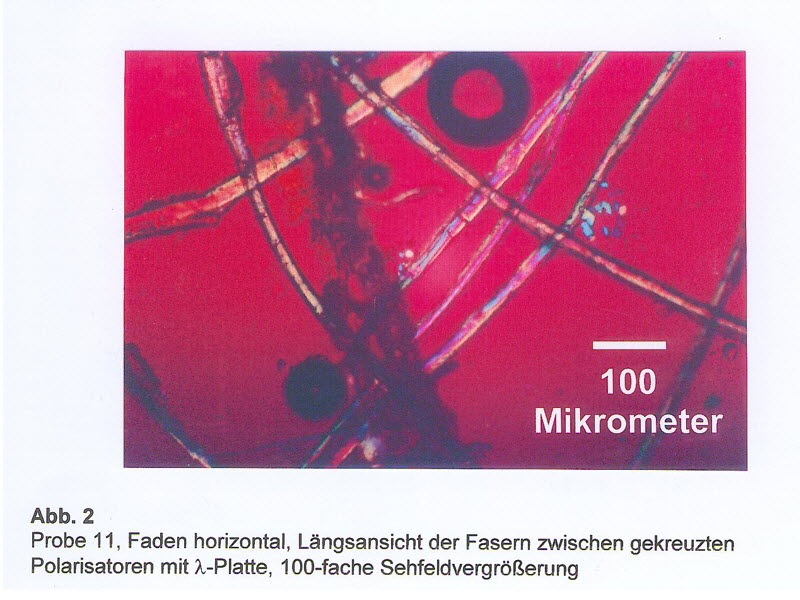 Faserbestimmung Bild 1