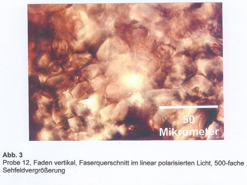 Faserbestimmung Bild 2