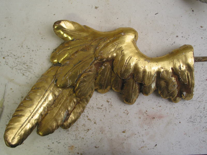 Fl�gel des Leuchterengels, Vorzustand