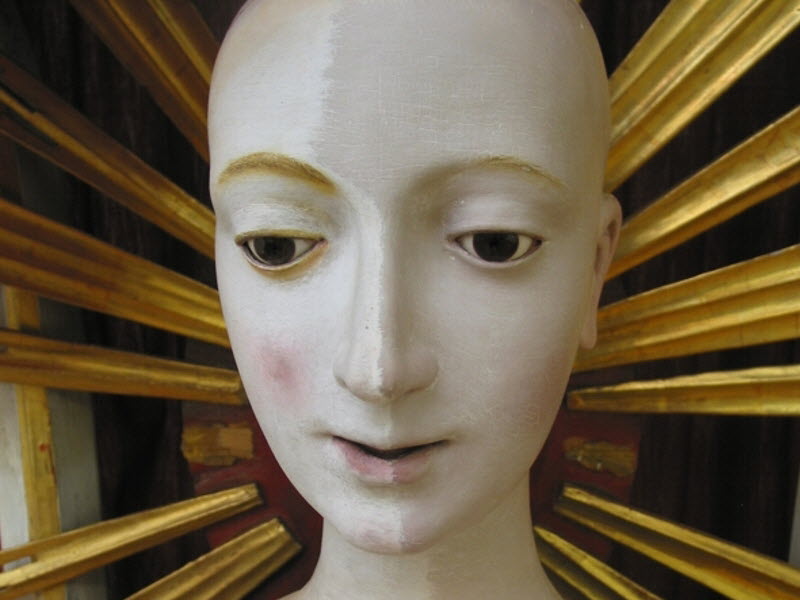 Abnahme einer �berfassung von  einer sehr gut erhaltenen Originaloberfl�che