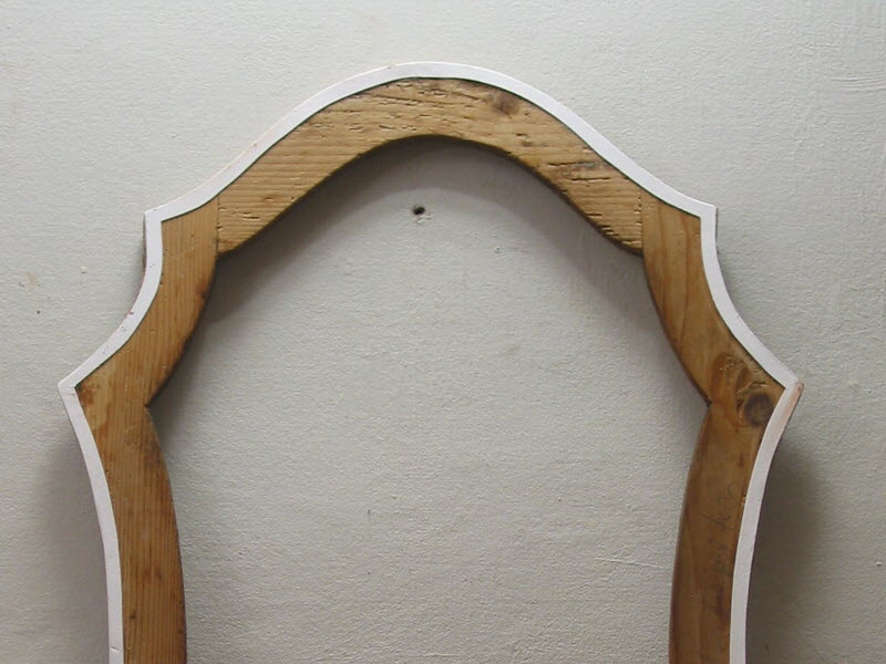 Spannrahmenwulst aus Karton, verhindert Kontakt zwischen Leinwand und Rahmen