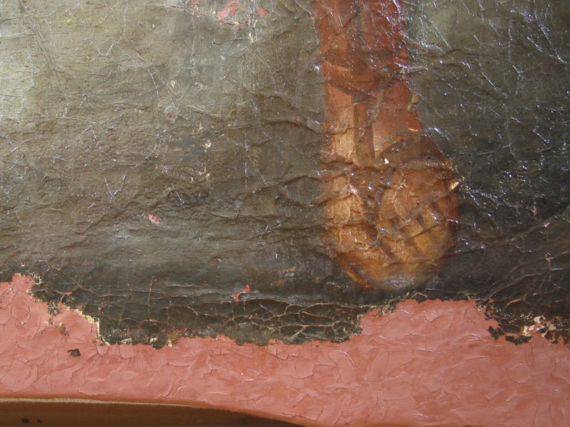 Neukittung mit passend strukturierter Oberfl�che